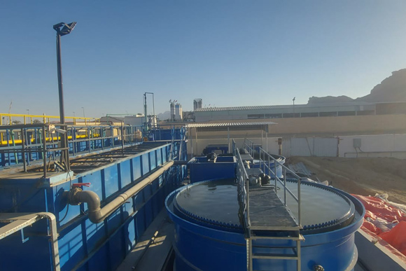 Azure & Green effluent treatment plant full view