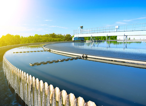 clean waste water treatment plant